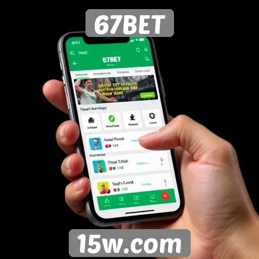 Funcionalidades da plataforma 67BET em dispositivos móveis